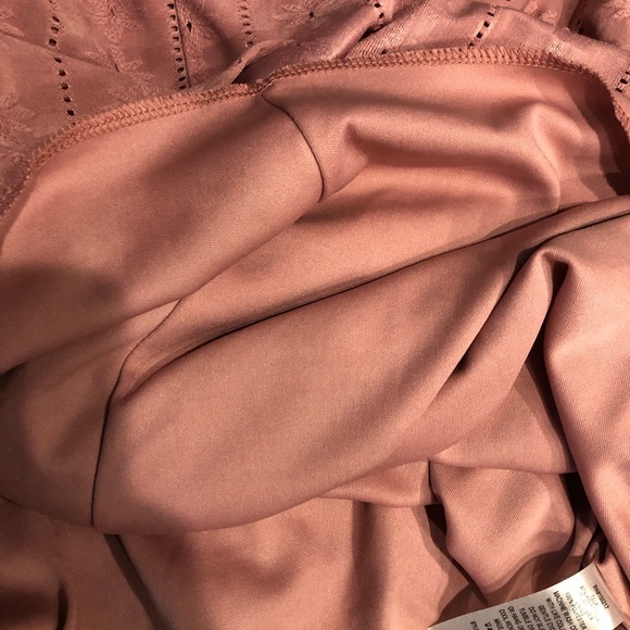 NWT | Vibe Sportswear Babydoll Eyelet Long Sleeved Mini Dress - Picture 13 of 13